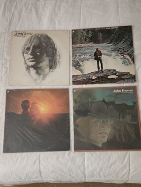 John Denver 4 Vintage Vinyl Record Set